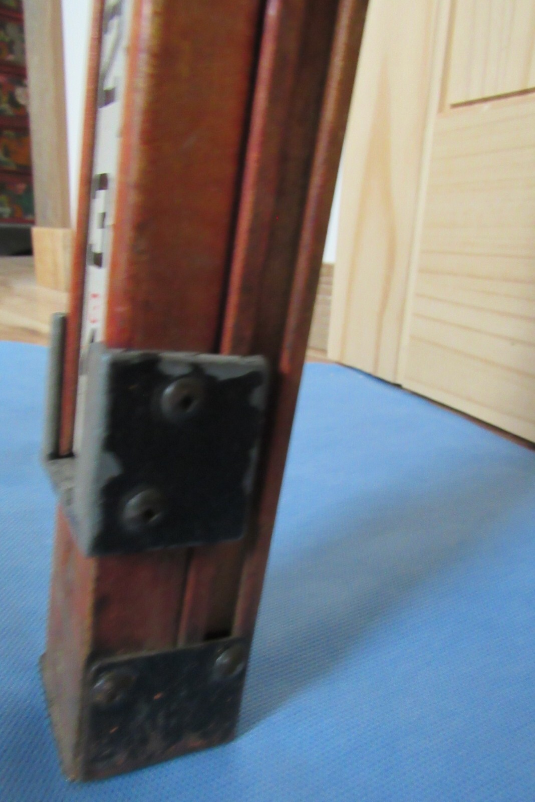 Vintage John Woods Survey Grade Rod Staff Measuring Stick 2 Slide Section 13.3′