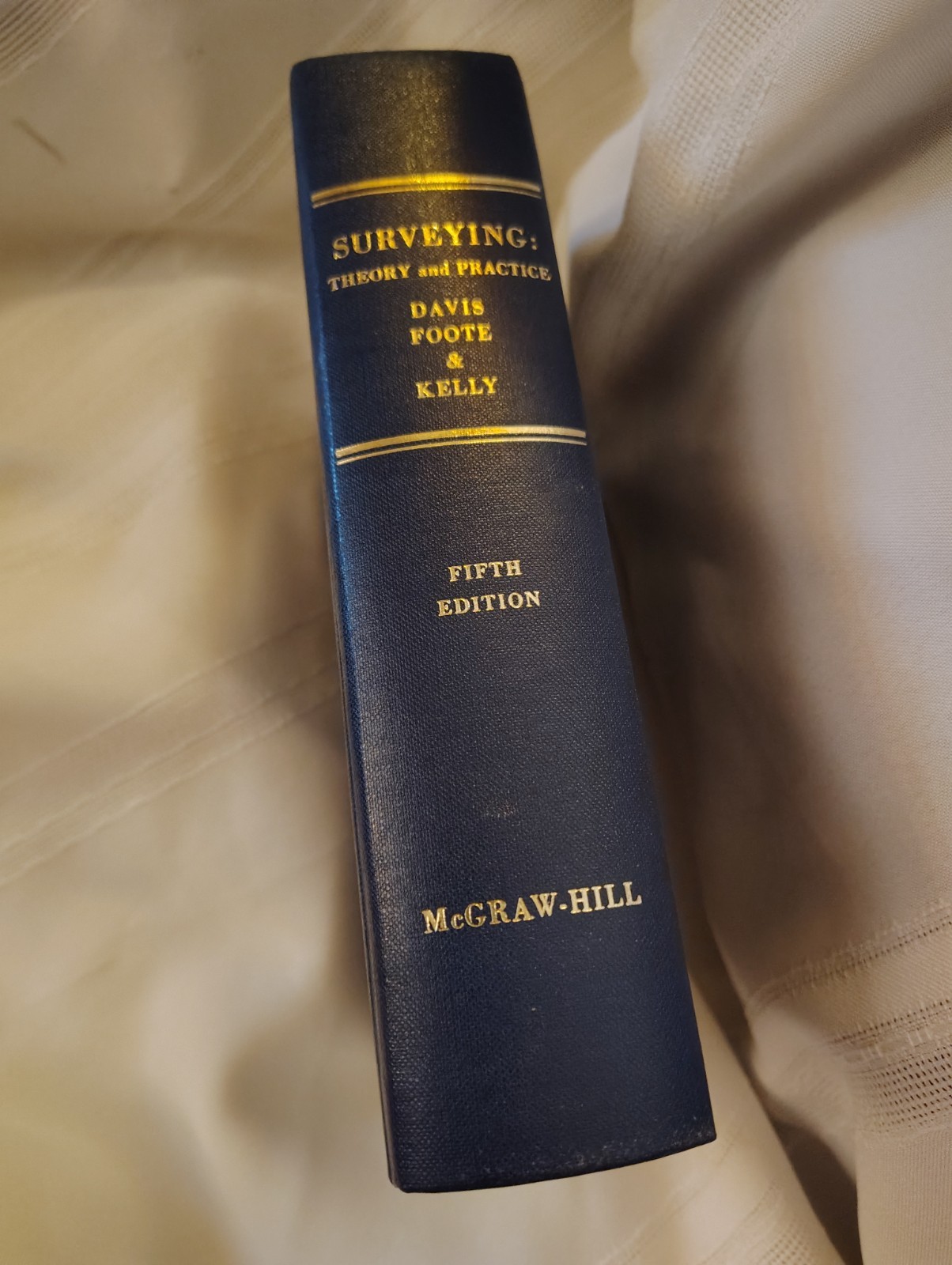 SURVEYING THEORY & PRACTICE – 5th Edition 1966 Davis Foote & Kelly Hardcover