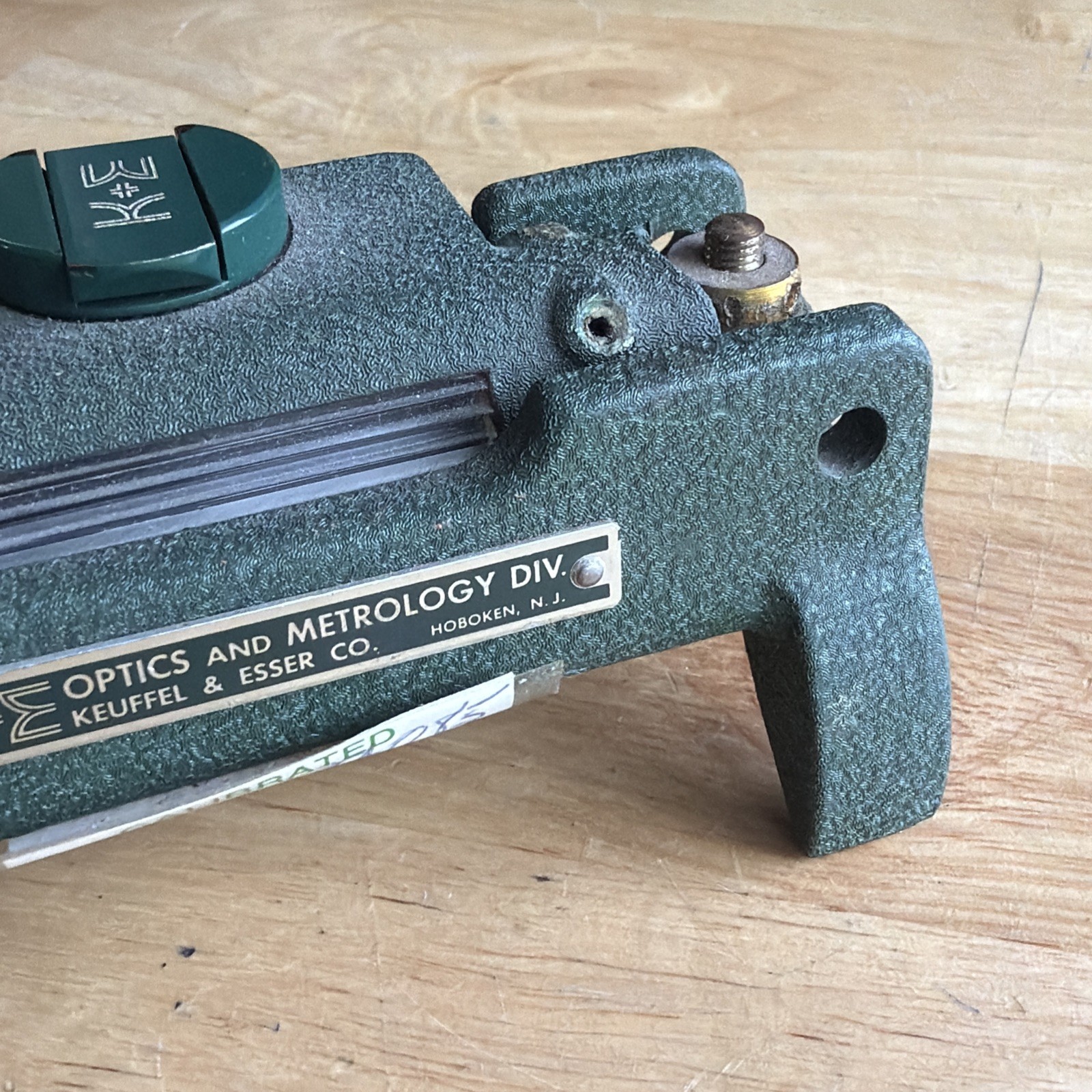 Keuffel and Esser Co. Coincidence Striding Level Optic Metrology Division K&E