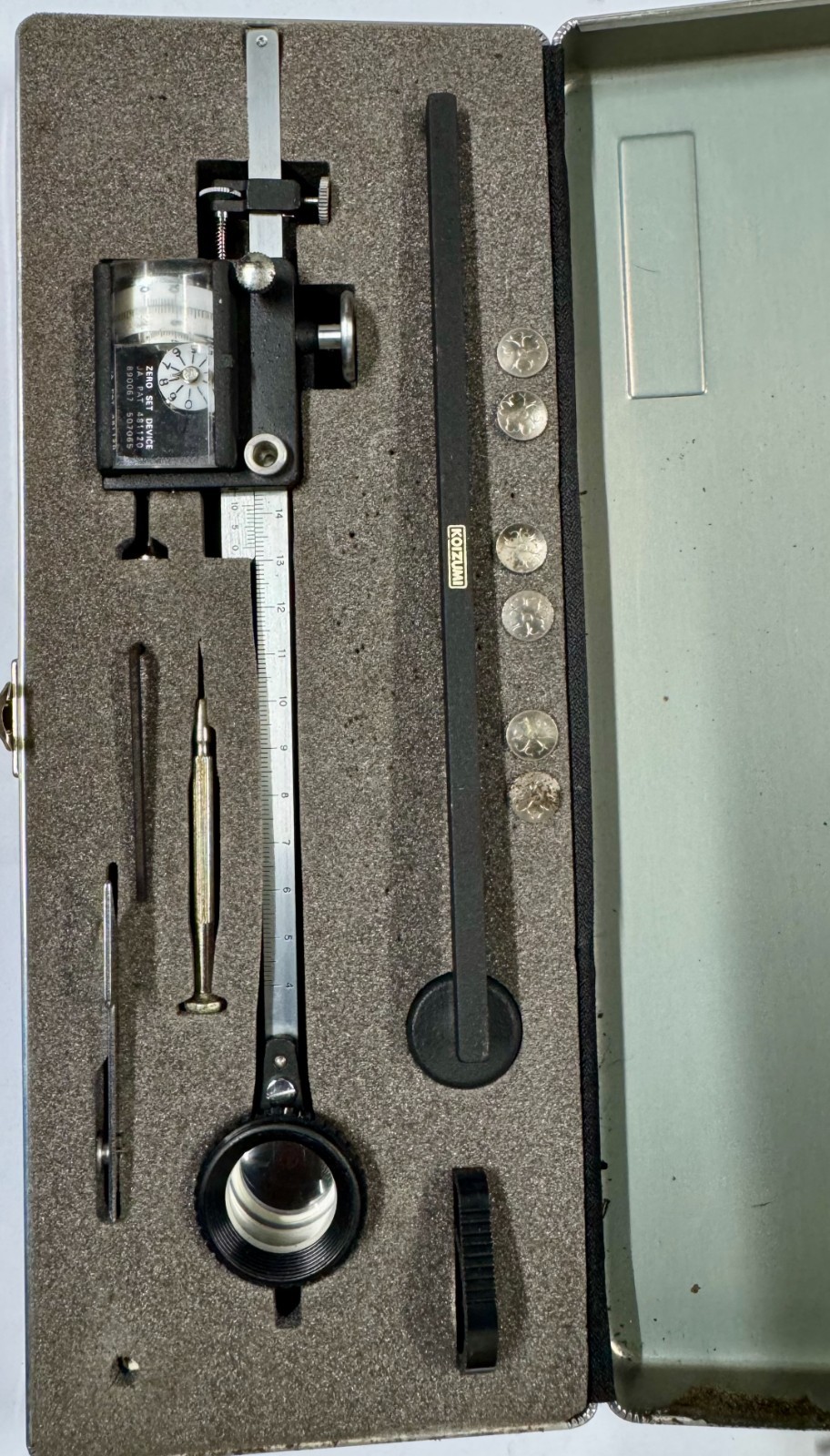 Polar Planimeter Compensating Zero Setting Japan Made KP-26/27 Manual_Fast Ship