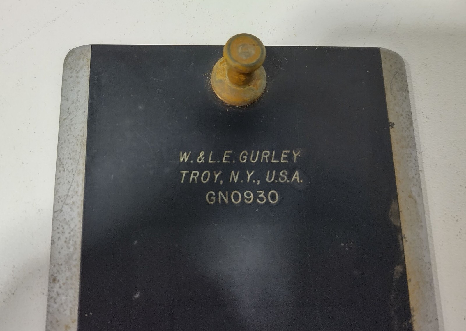 W & L.E. Gurley 582 Standard Plane-Table Alidade w/Case Vintage 1967 GN0930