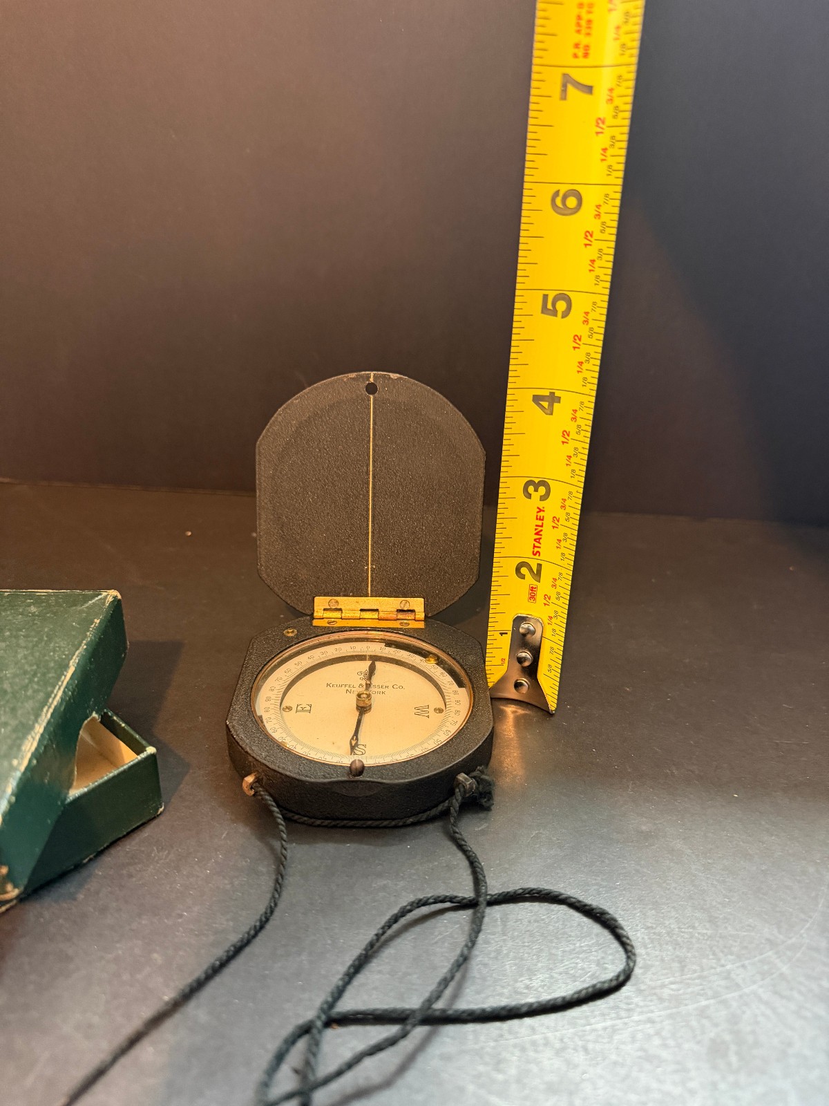 Vintage Keuffel & Esser Forestry Compass 5600X w/ Case – Survey Compass Untested