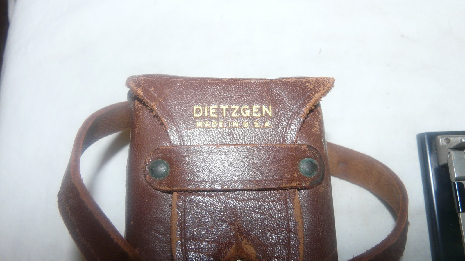 RARE VINTAGE DIETZGEN USMC MAP READING SURVEYORS TOOL WITH CASE & COMPASS