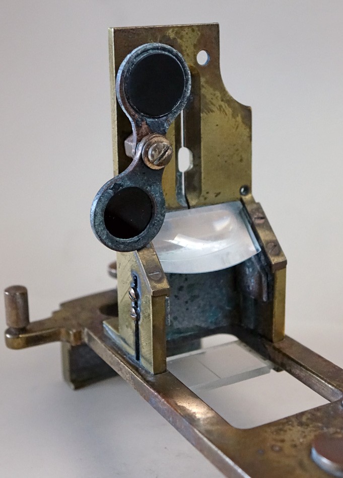 ANTIQUE BRASS ANSCHUTZ & CO KIEL 143-12 MARINE BEARING SIGHT PEILDIOPTER C-1907