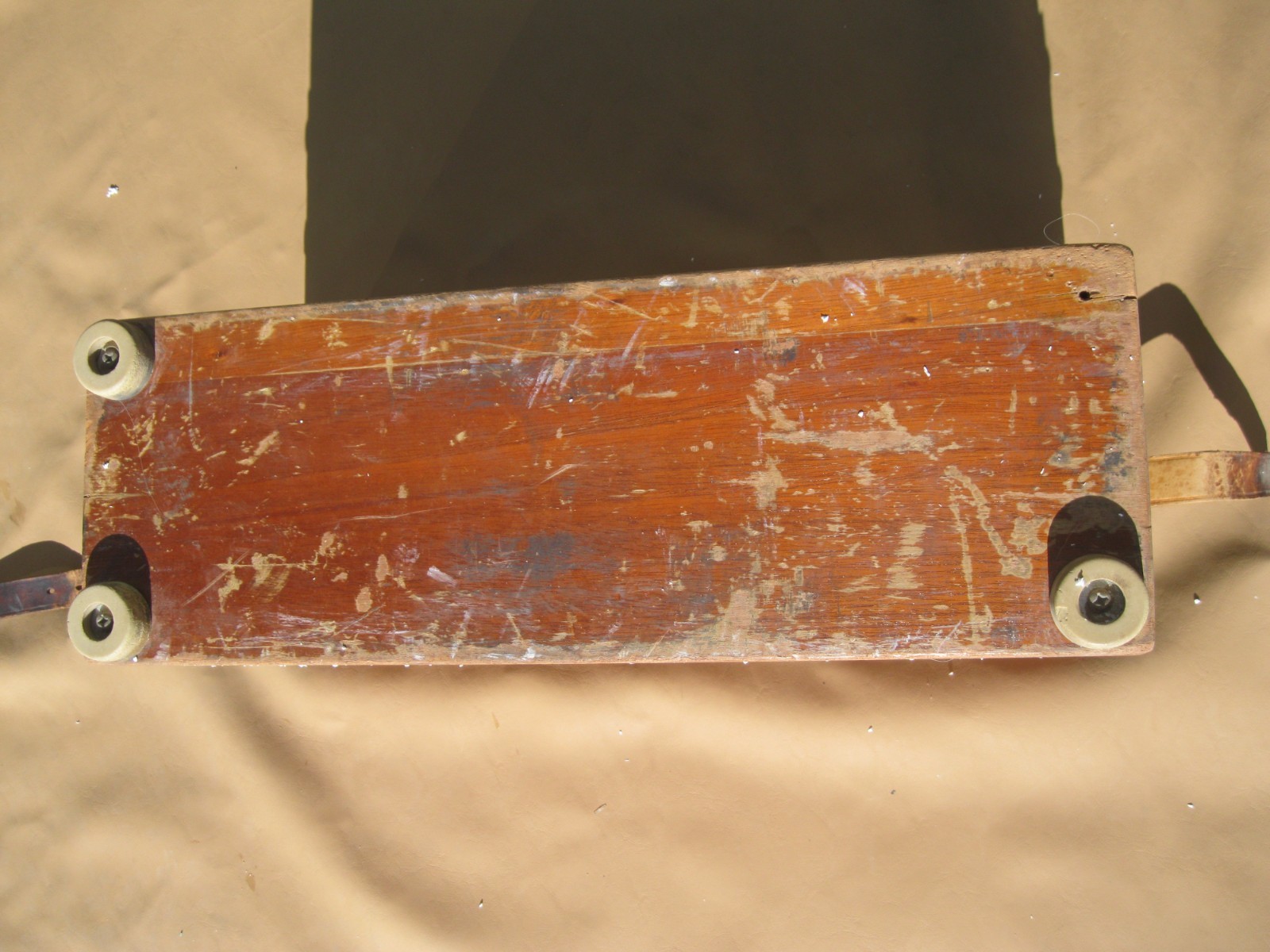 Vintage Brunson Dumpy Level Model 45, Wood Case, Good condition, Works Properly