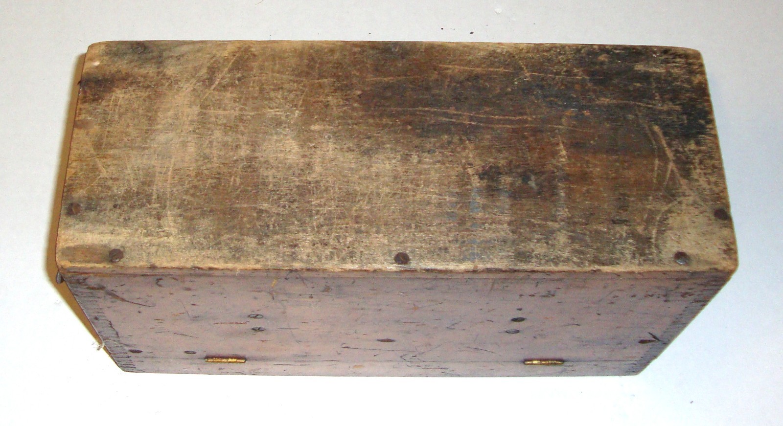 Vintage J.G.Ulmer Co. Surveyor’s Transit Scope Tool + Wood Case – Nice Patina