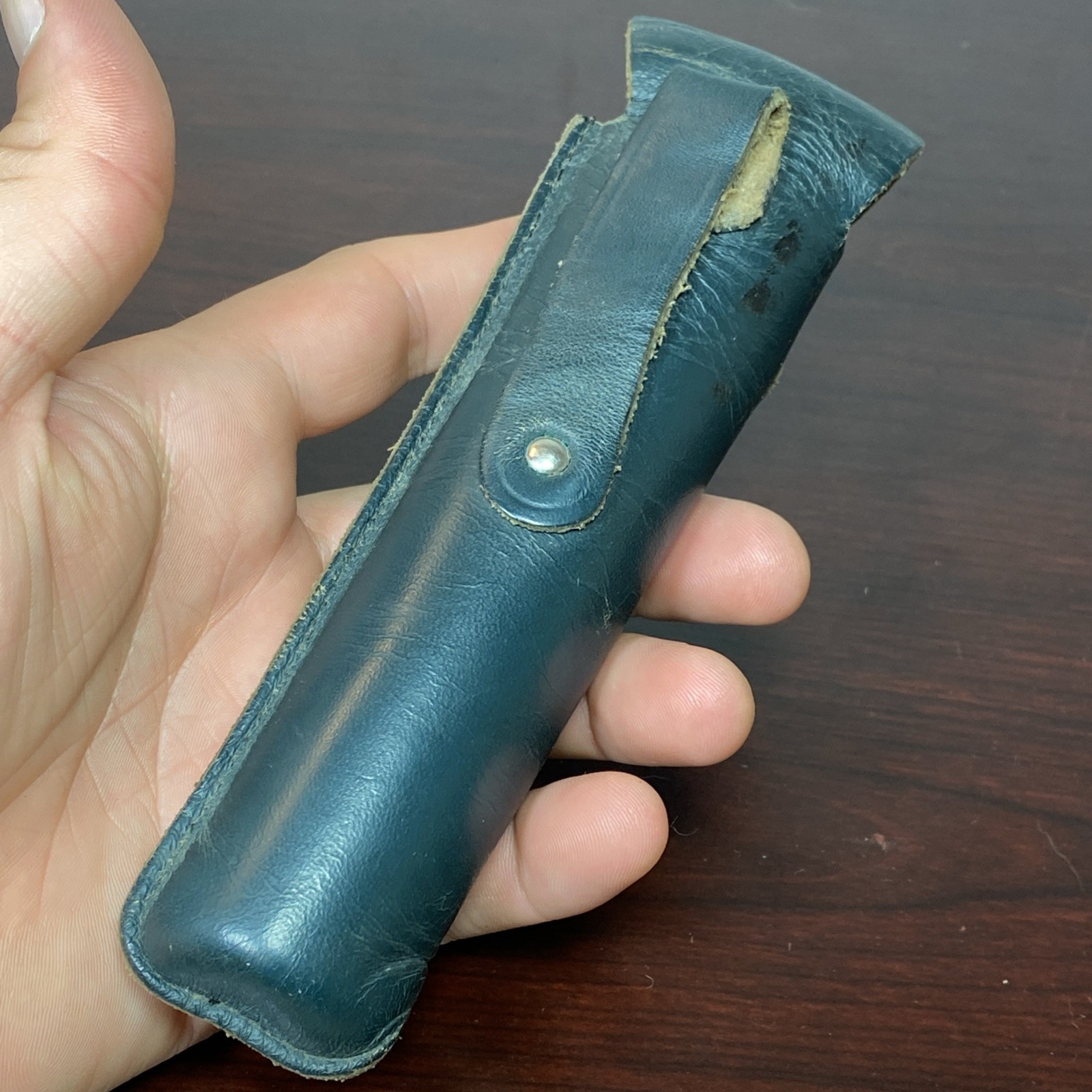 VTG K&E Keuffel & Esser Hand Held Bubble Level Surveyor Scope w/ Leather Case