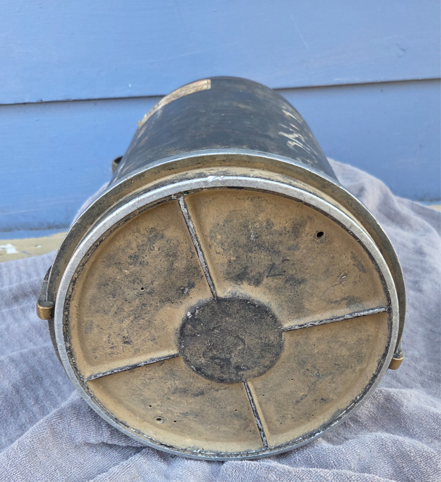Antique Keuffel & Esser Transit with Rare 15″ Metal “Beehive” Dome Case