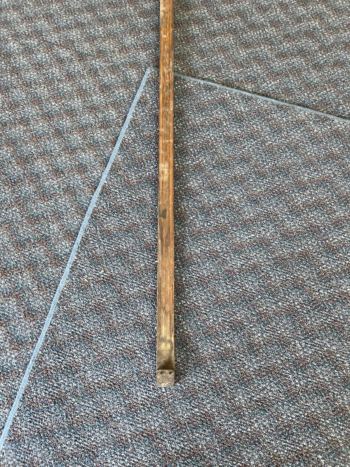 Vintage WOOD MEASURING STICK grade rod rule surveying level story pole Wall Art