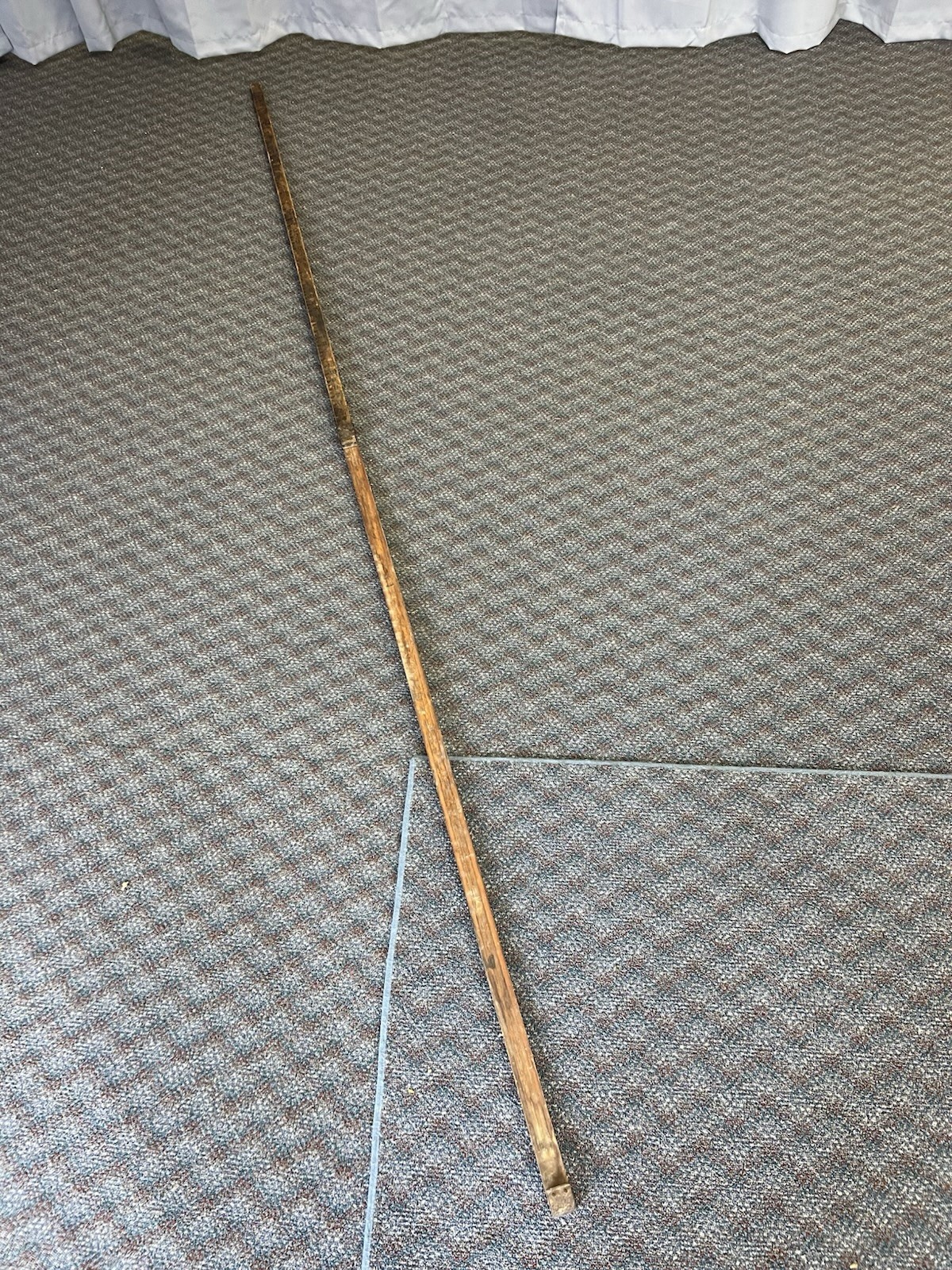 Vintage WOOD MEASURING STICK grade rod rule surveying level story pole Wall Art