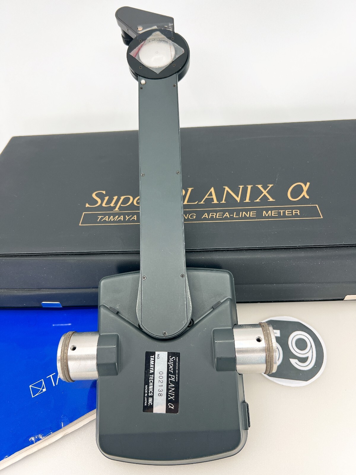 TAMAYA Super PLANIX α Alpha Area Line Digital PLANIMETER Tool Rare USED No Box
