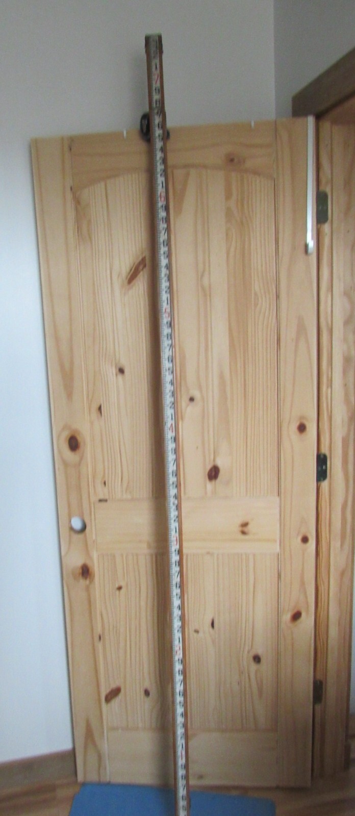 Vintage John Woods Survey Grade Rod Staff Measuring Stick 2 Slide Section 13.3′
