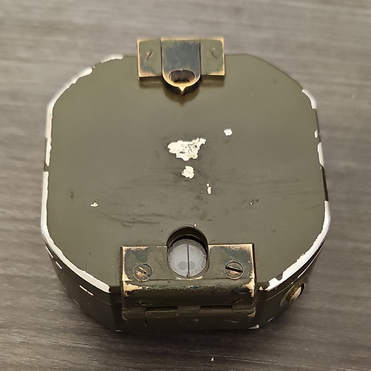 U.S. Military M2 Artillery Compass With M19 Leather Carrying Case