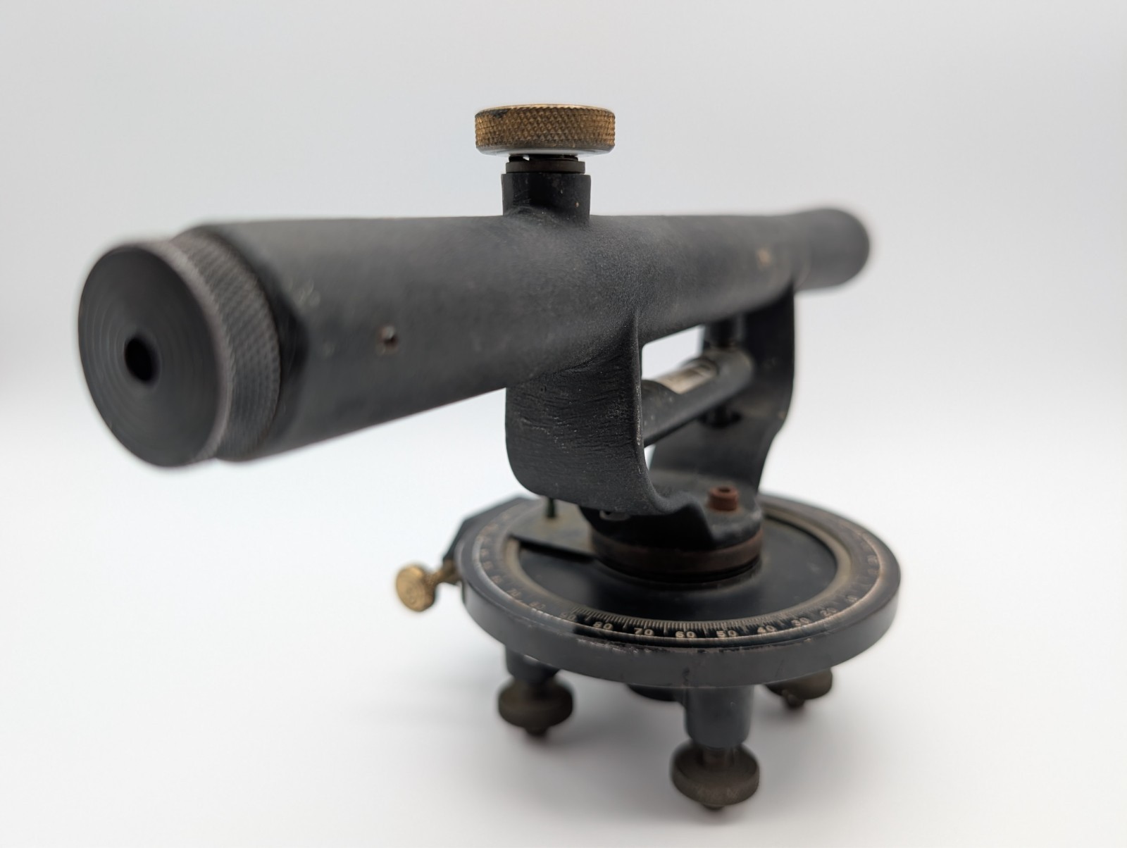 Vintage David White Realist Transit Level Builder Scope Head Unit Crosshairs