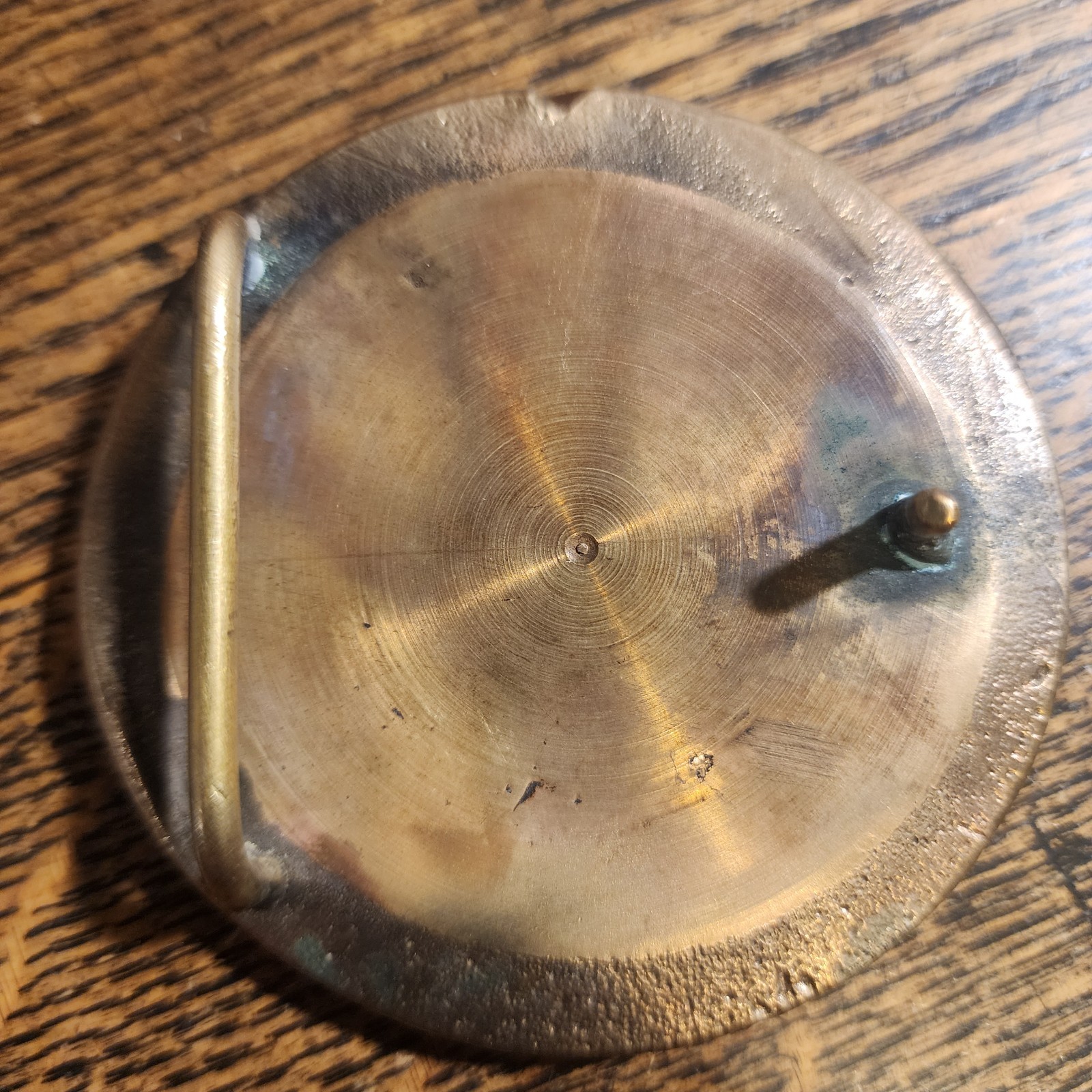 1920 Vintage Canada Alberta Dominion Lands Survey Marker Cap Boundary Bronze