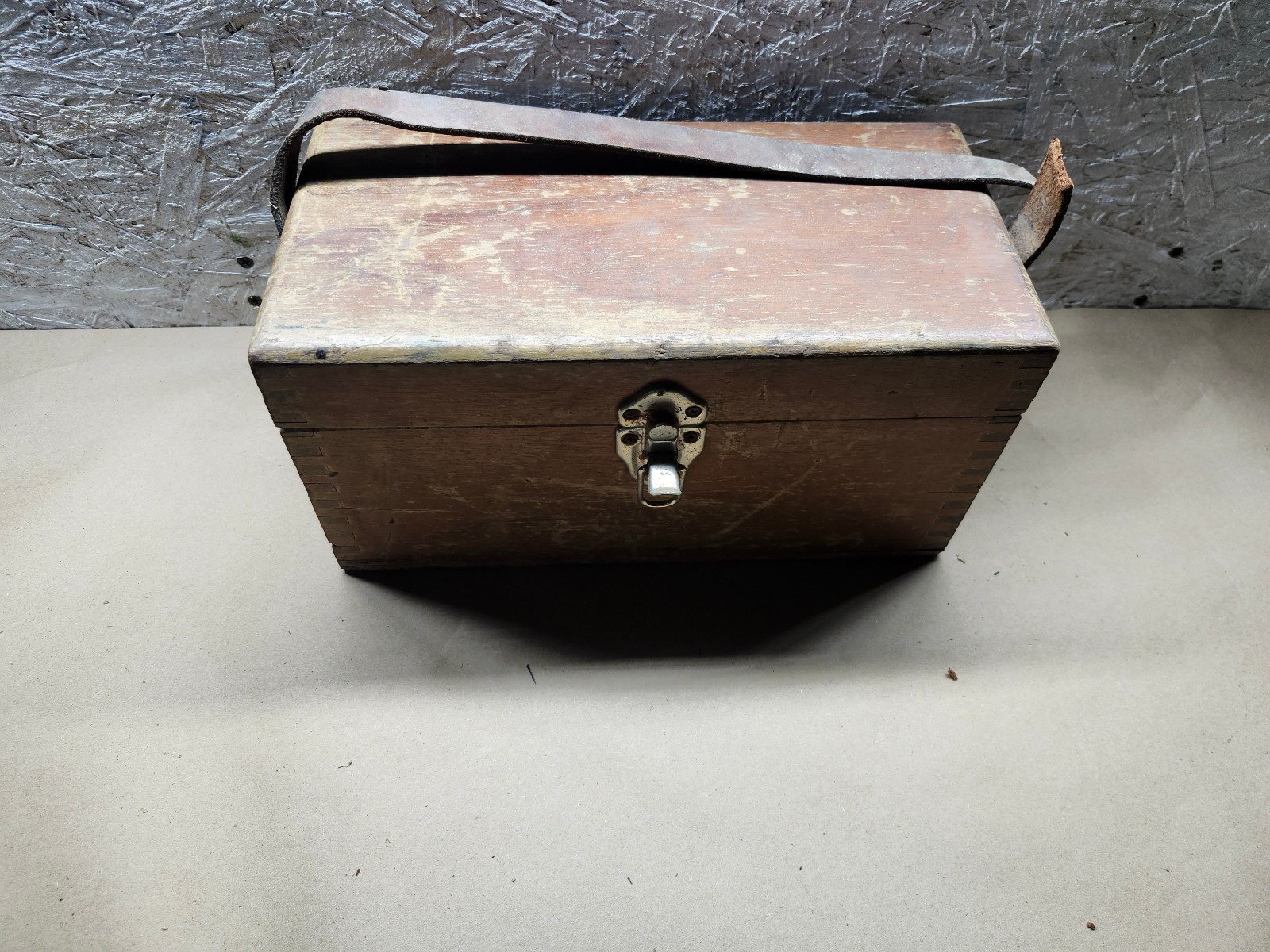 VTG Bostrom Brady MFG Contractors Survey Transit Level in Wooden Box USA