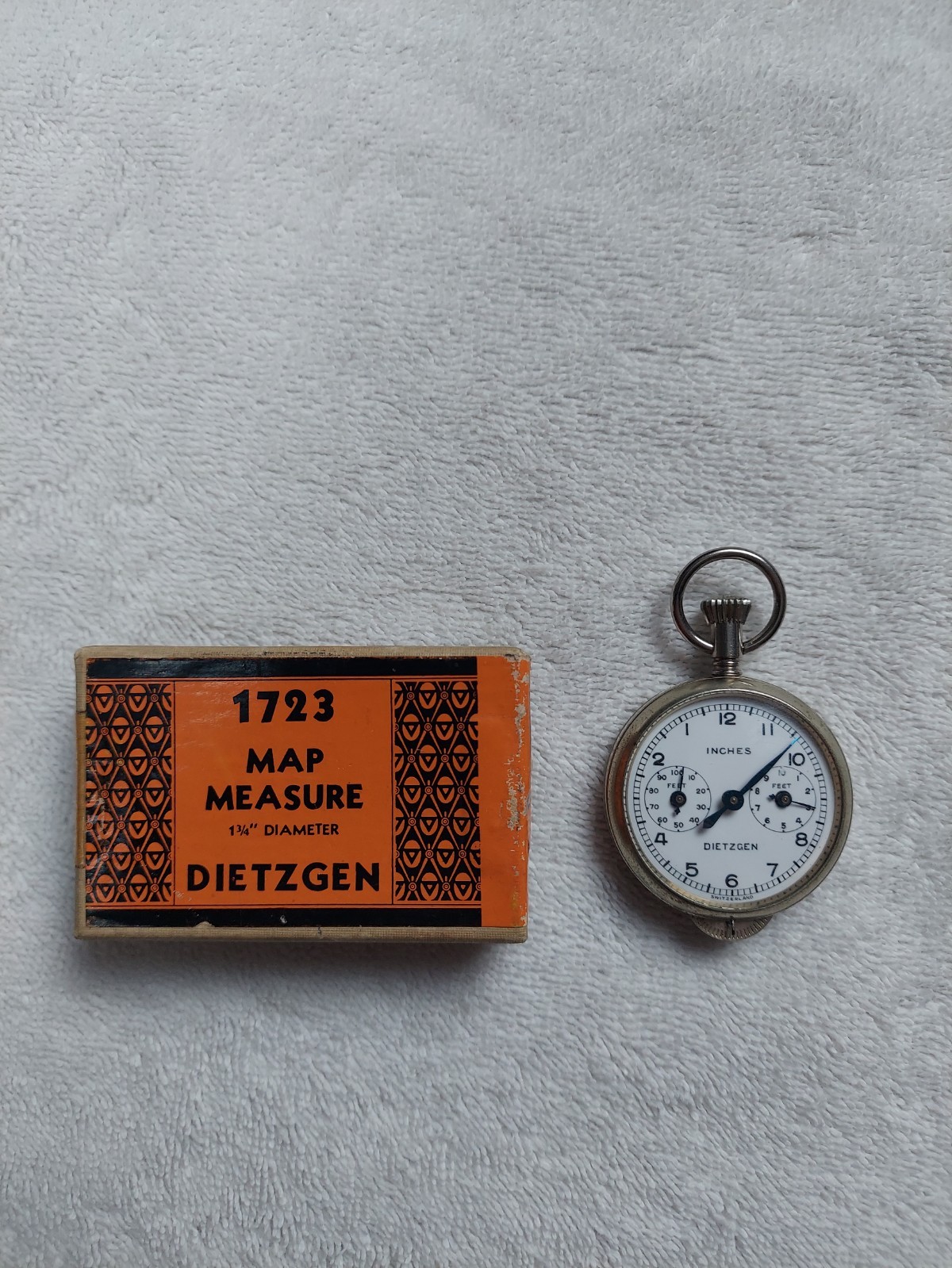 DIETZGEN 1723 Map Measure – Switzerland