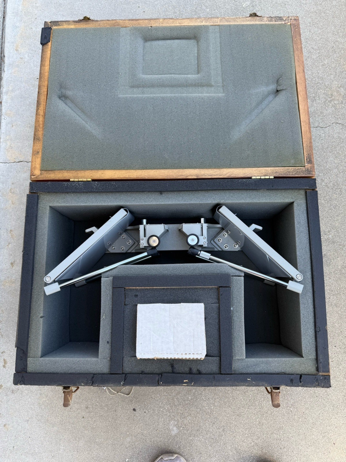 Vtg Aeroscope Stereoscope With Carrying Case Alan Gordon Enterprises