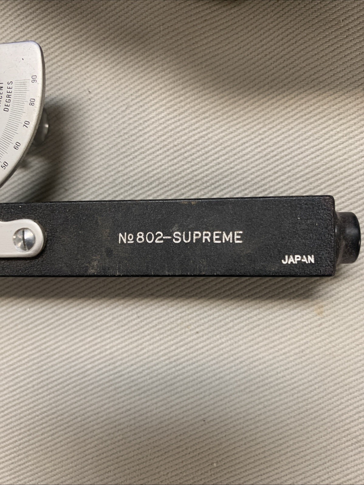 Vintage Supreme 802 Abney Level w/Case – Made In Japan