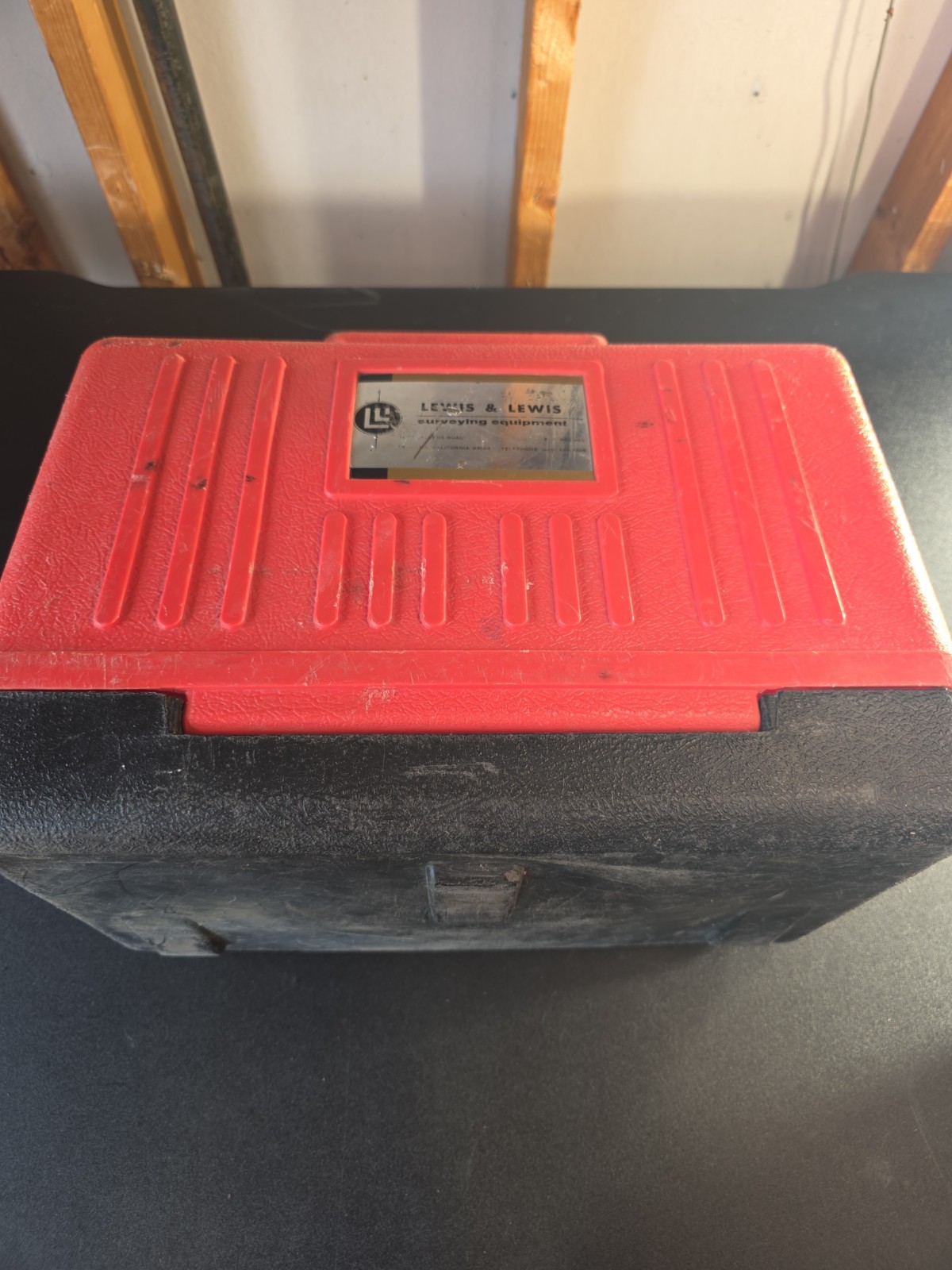 David White Realist Universal Model 8300 Transit Level Surveying Tool with Case