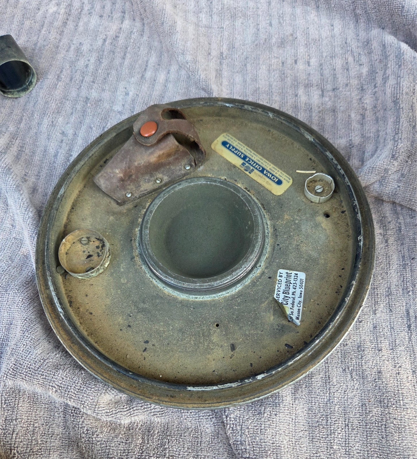 Antique Keuffel & Esser Transit with Rare 15″ Metal “Beehive” Dome Case