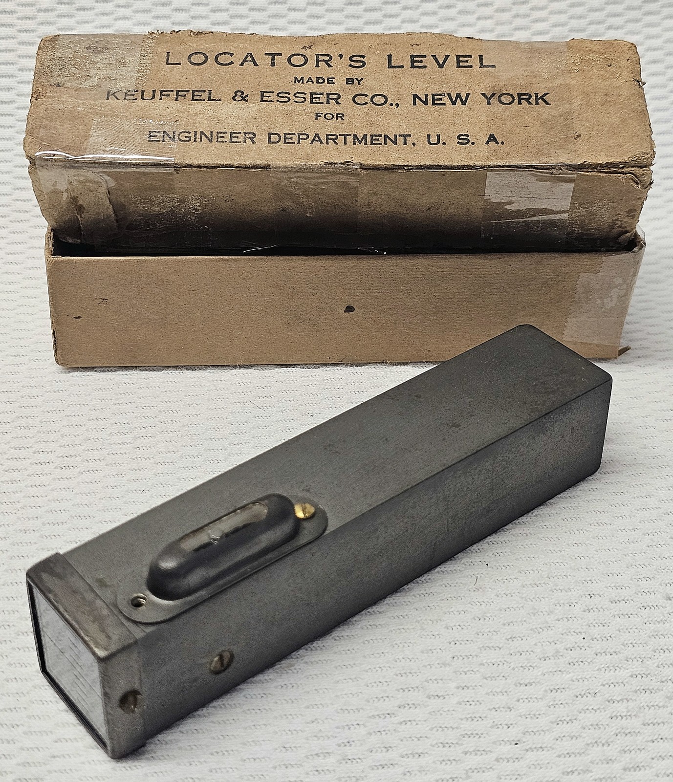 Vintage Keuffel & Esser Locator’s Level Surveyor’s Sighting Map Engineering Tool