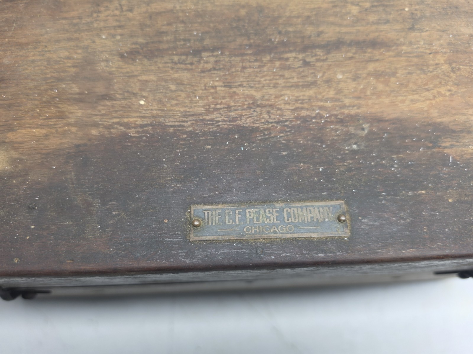 Antique BUFF & BUFF Brass Transit. Wood Box Survey Tool Surveyor