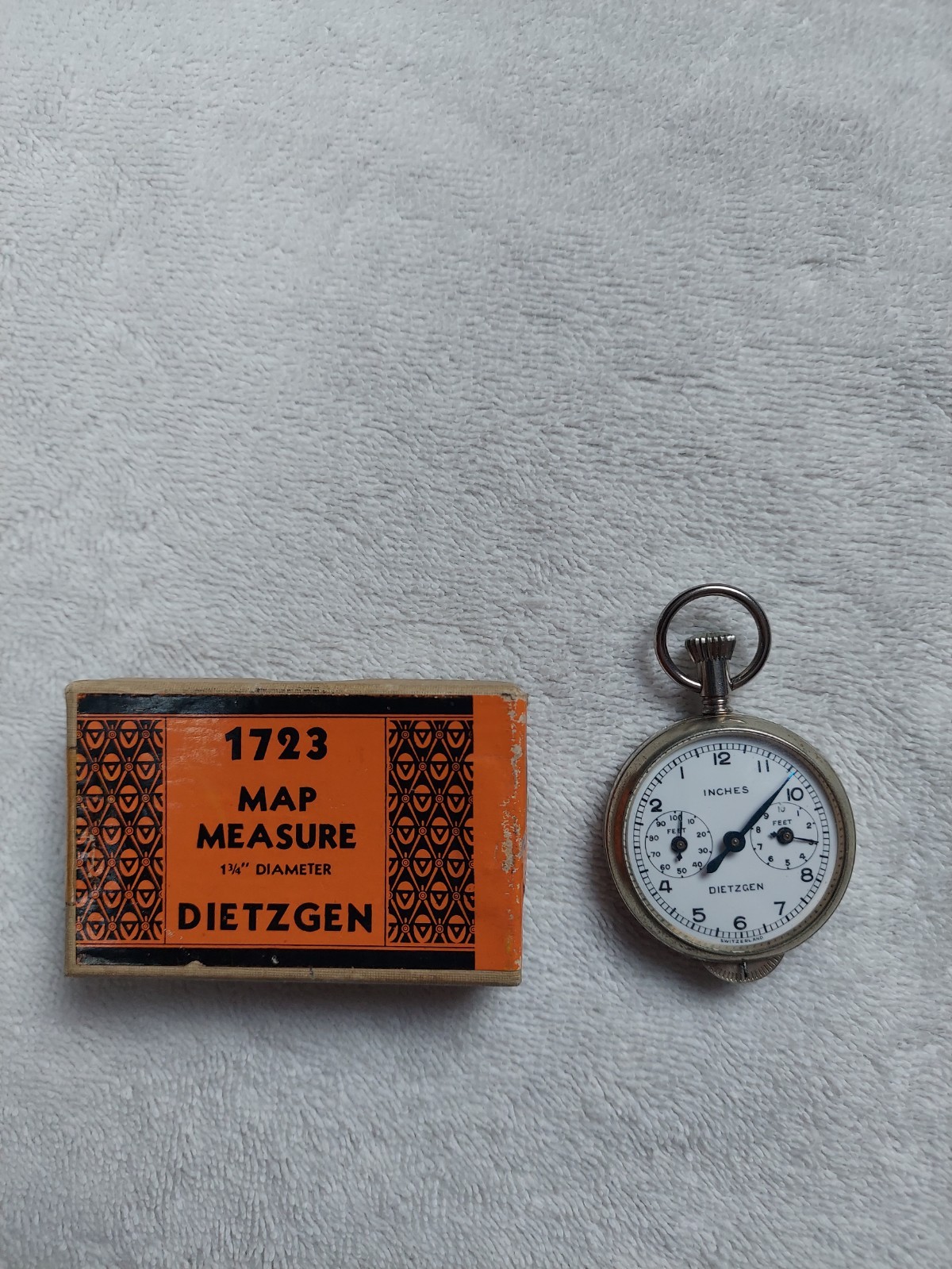 DIETZGEN 1723 Map Measure – Switzerland