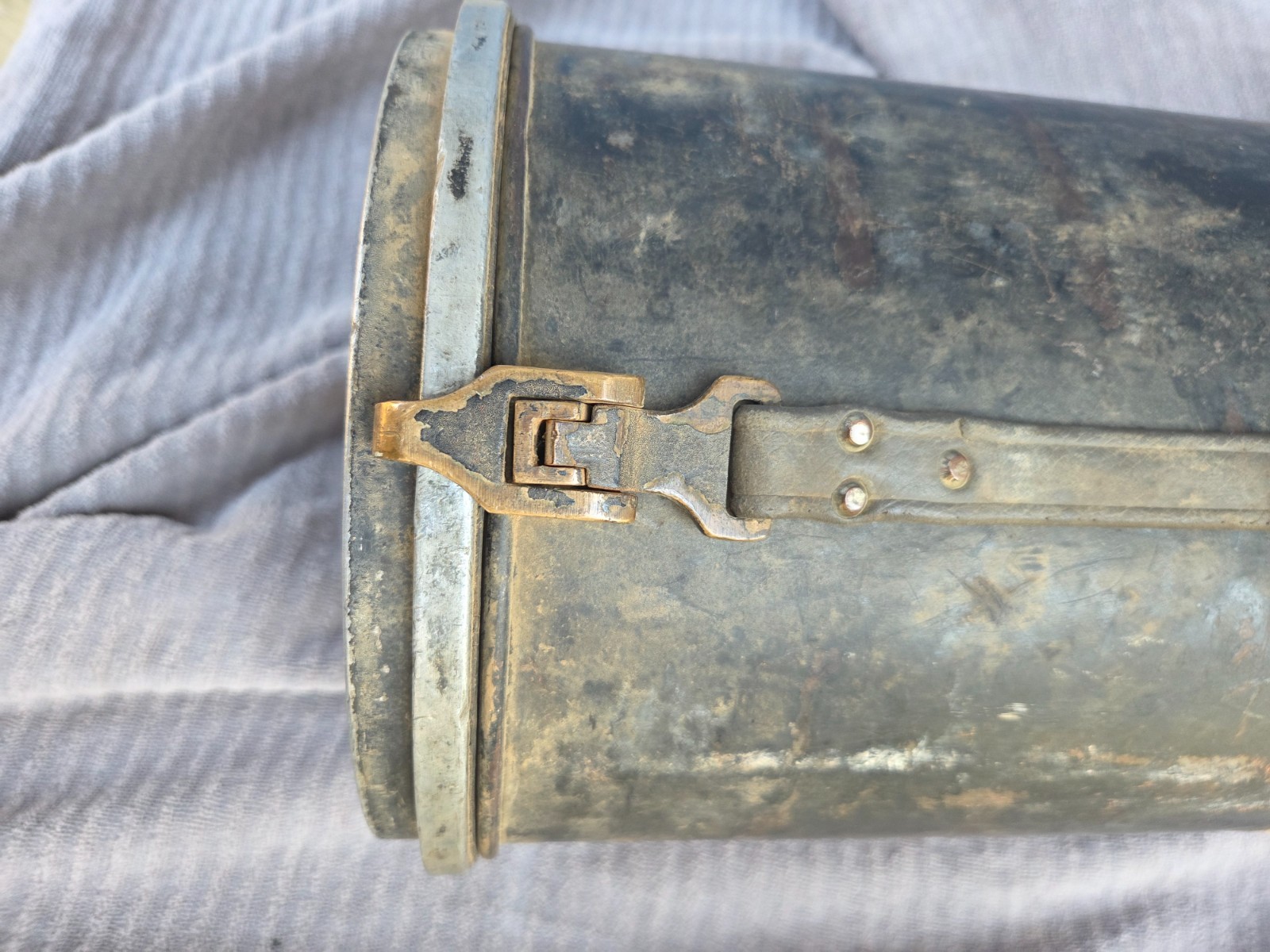 Antique Keuffel & Esser Transit with Rare 15″ Metal “Beehive” Dome Case