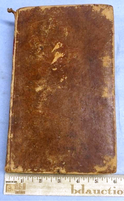 1814 Book – Theory & Practice of Surveying – Robert Gibson – Leather Bound