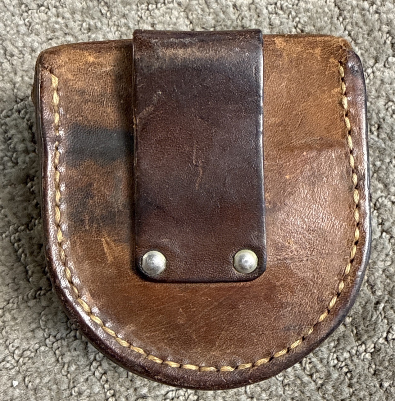 Vintage D. W. Brunton’s Pocket Transit w/ Leather Case Brunton Company Compass