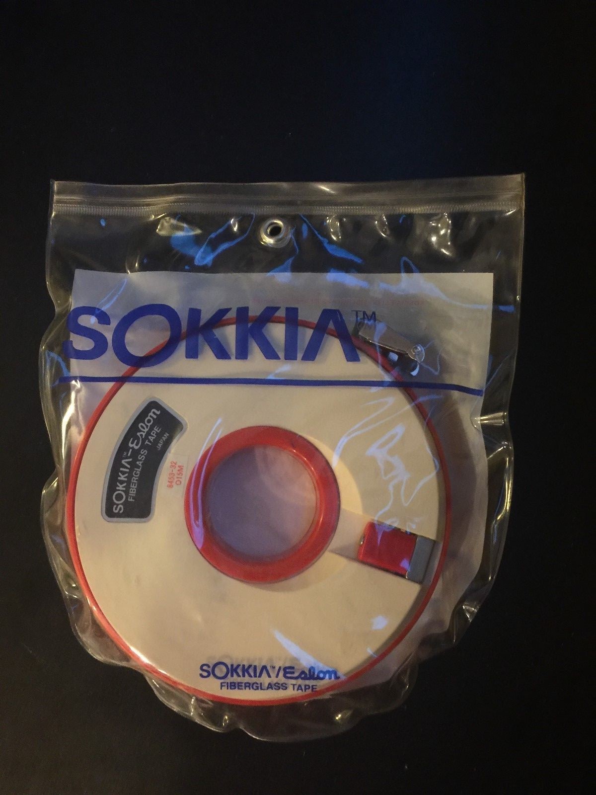 Sokkia Fiberglass Measurement Tape 15m Model #8453-32