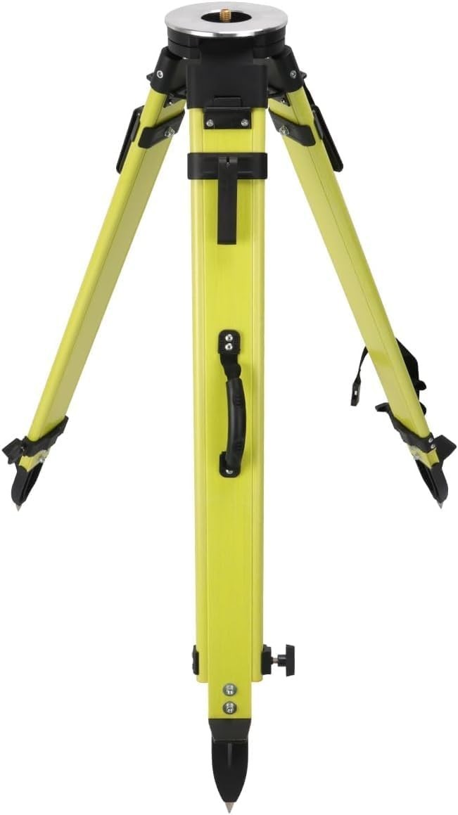 Lightweight 72” Fiberglass Surveying Tripod – Portable with Strong Stability