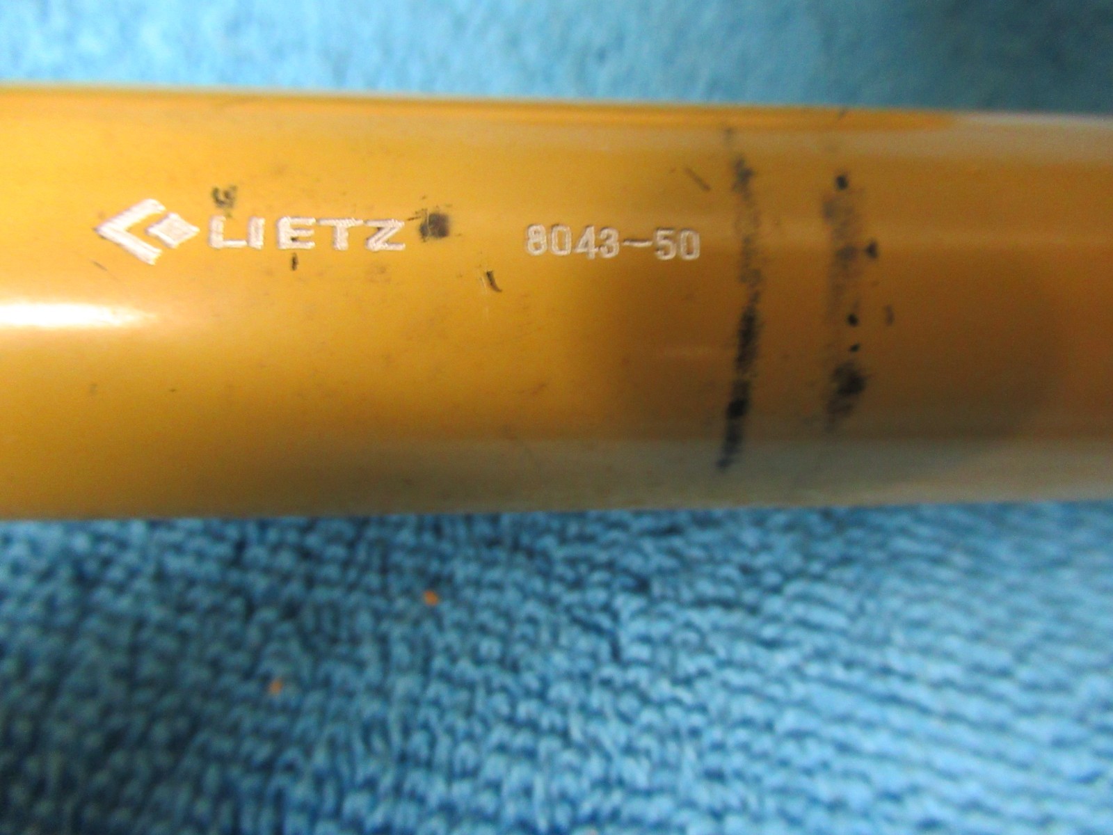 LIETZ 8043-50 Surveyor’s Hand Level Sighting Scope Leather Case.
