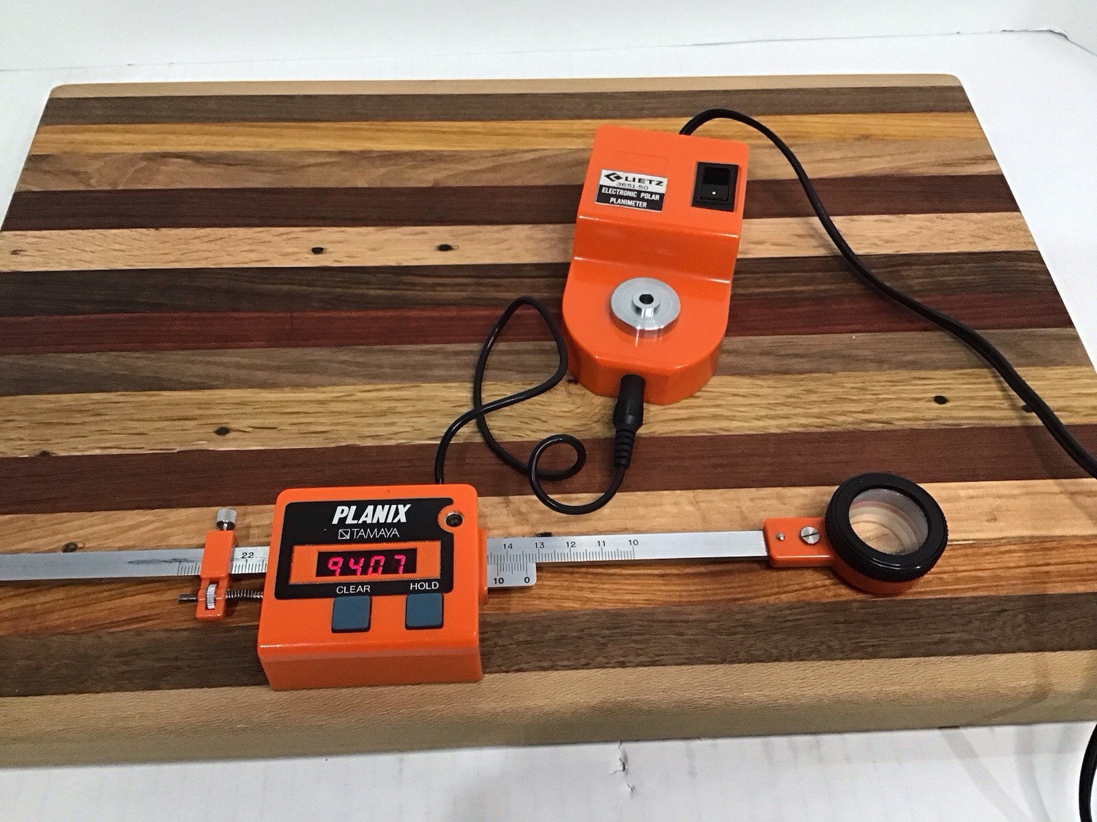 TAMAYA Planix 2 Planimeter Area Line Meter Digital Tool Rare From Japan
