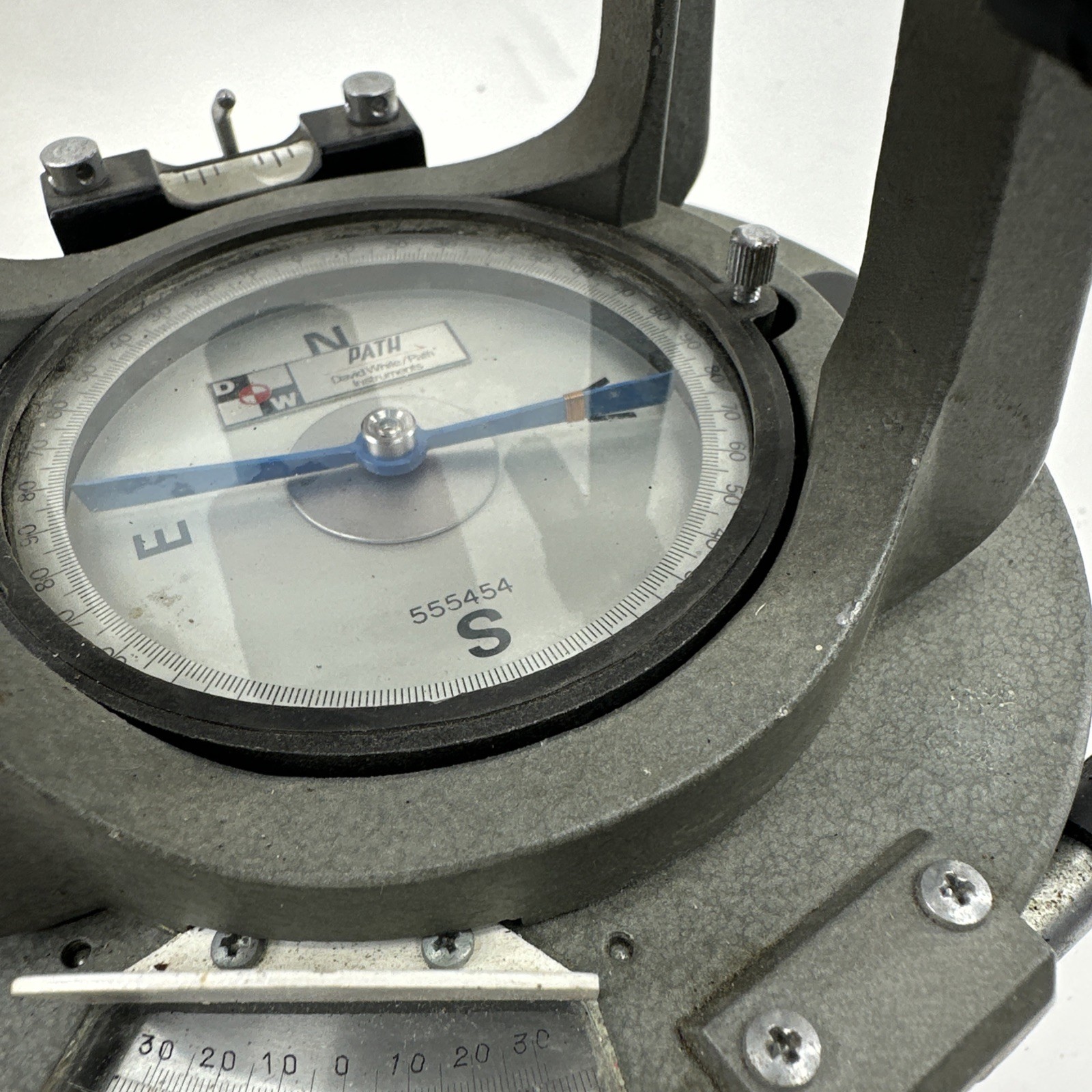 David White Path TR-300 Surveying Level Transit & Case