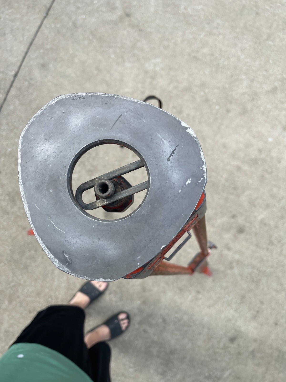 Vintage Chicago Steel Tape Co. Wooden Surveyor’s Tripod – Heavy Duty Mdl. WDW-20