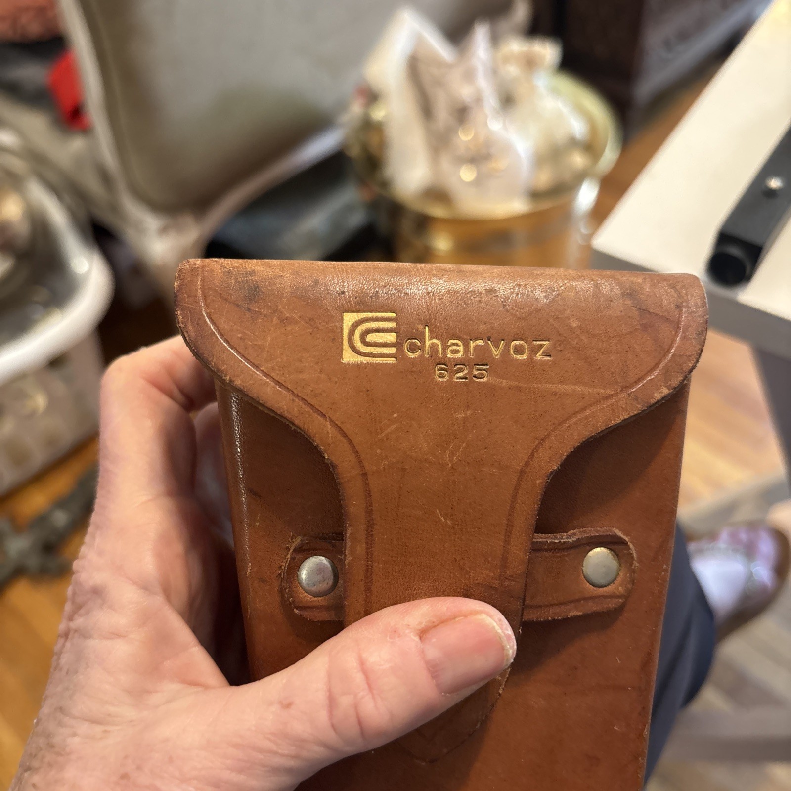 Vintage Charvoz Carsen peep sight level Plotting Instrument Japan 625
