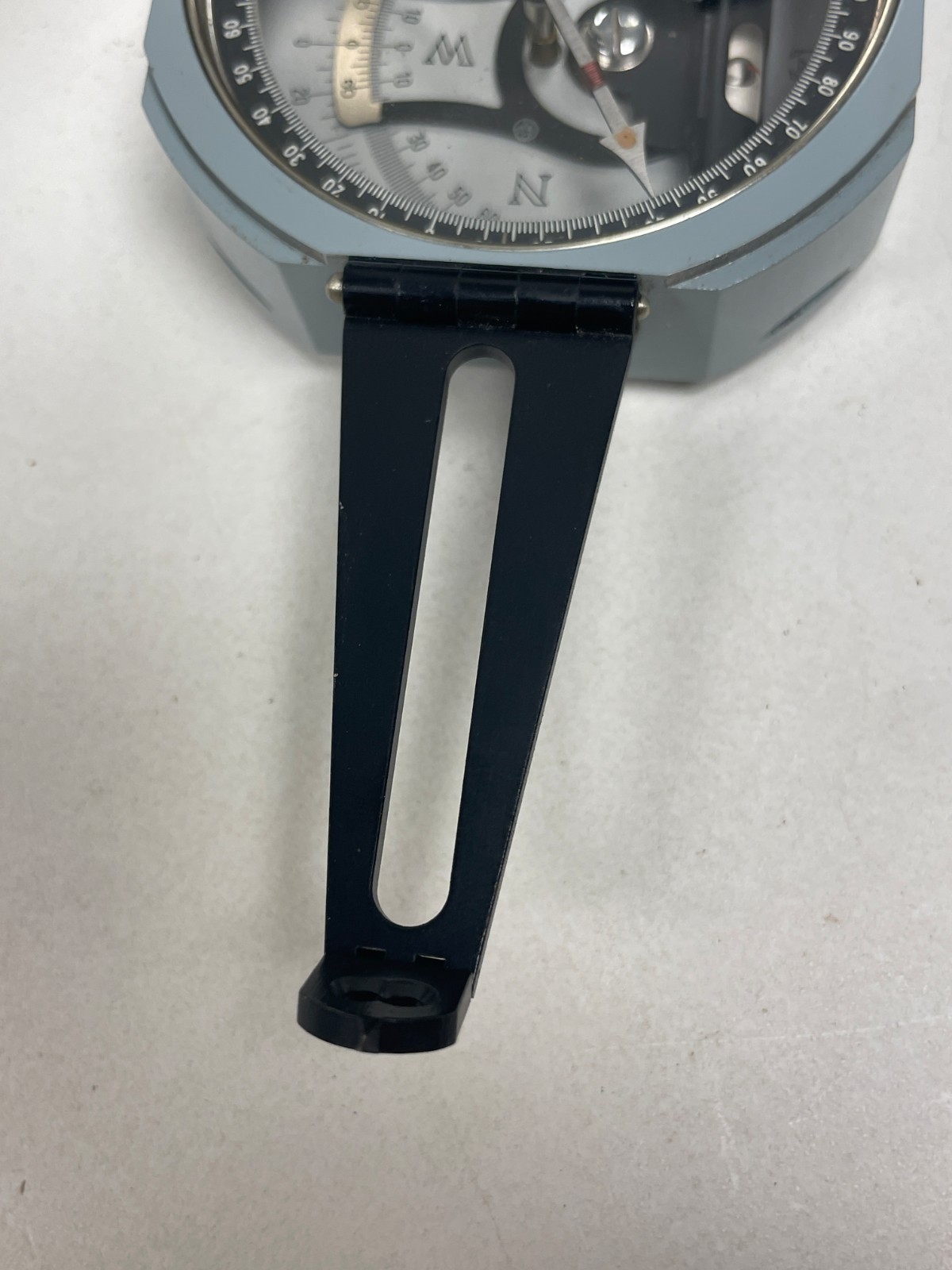 Vintage Pocket Transit Surveyor Compass With Case – Made in Japan