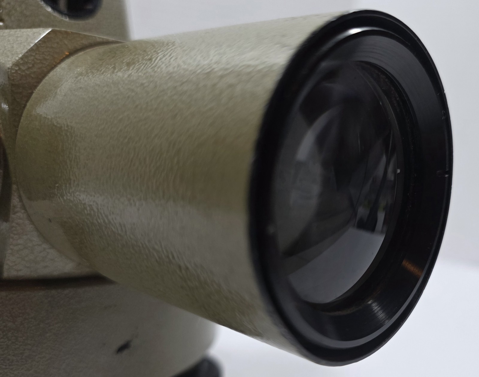 Vintage Optical Surveying Level with Tribrach Base – Mid-Century – Unknown Maker