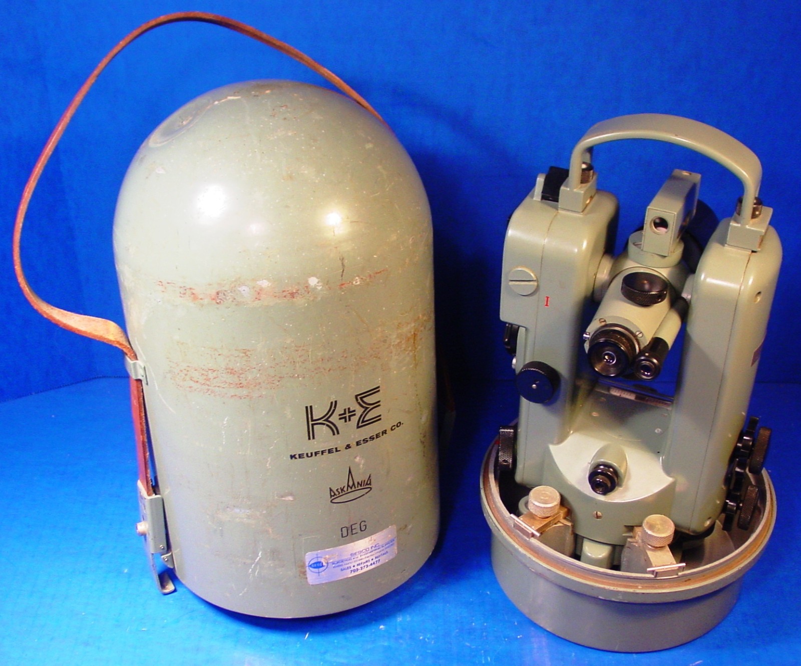Keuffel Esser KE-6 Survey Theodolite – Nice Survivor