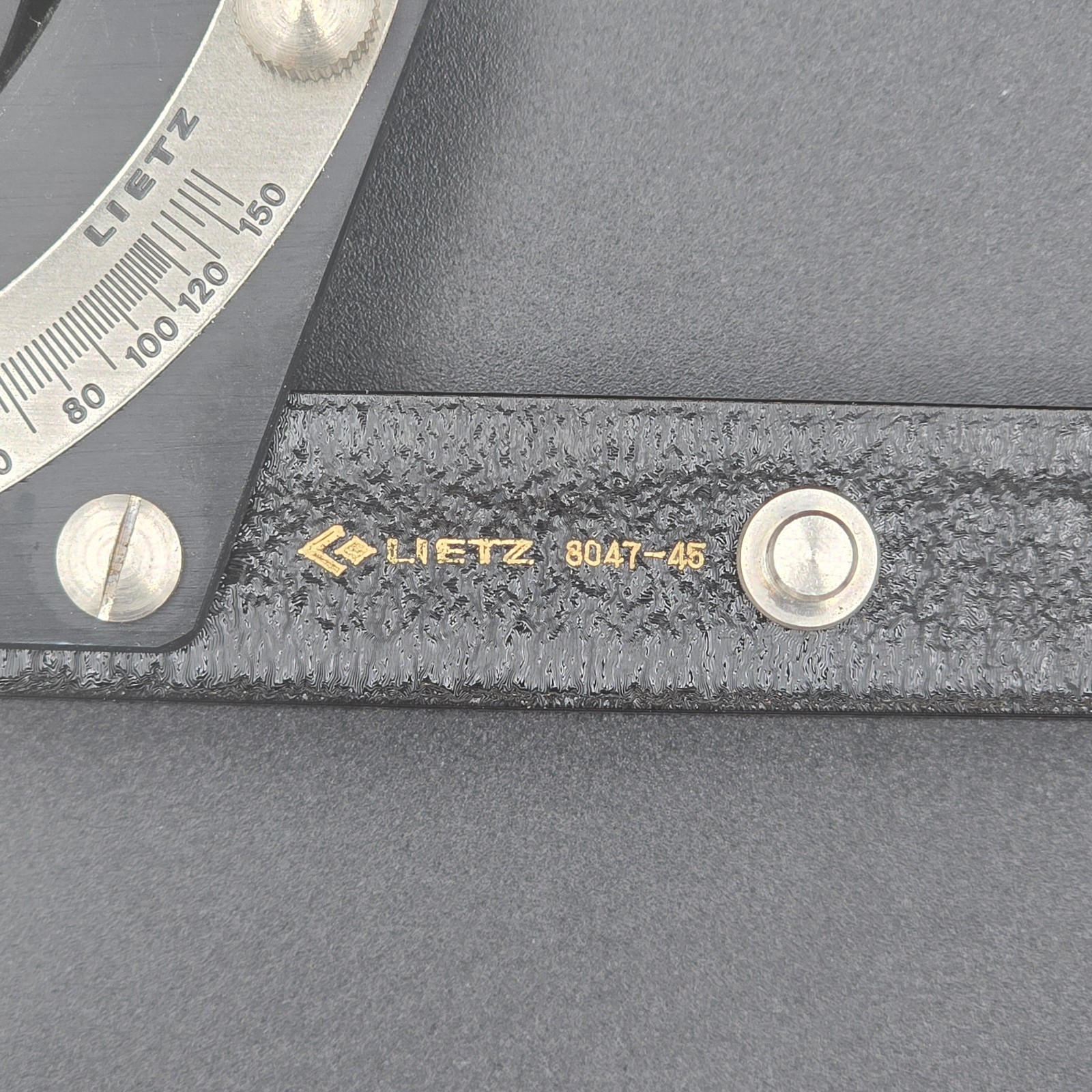 Lietz 8047-45 Abney Level Clinometer Hand Level Surveying Tool w/ Case Japan