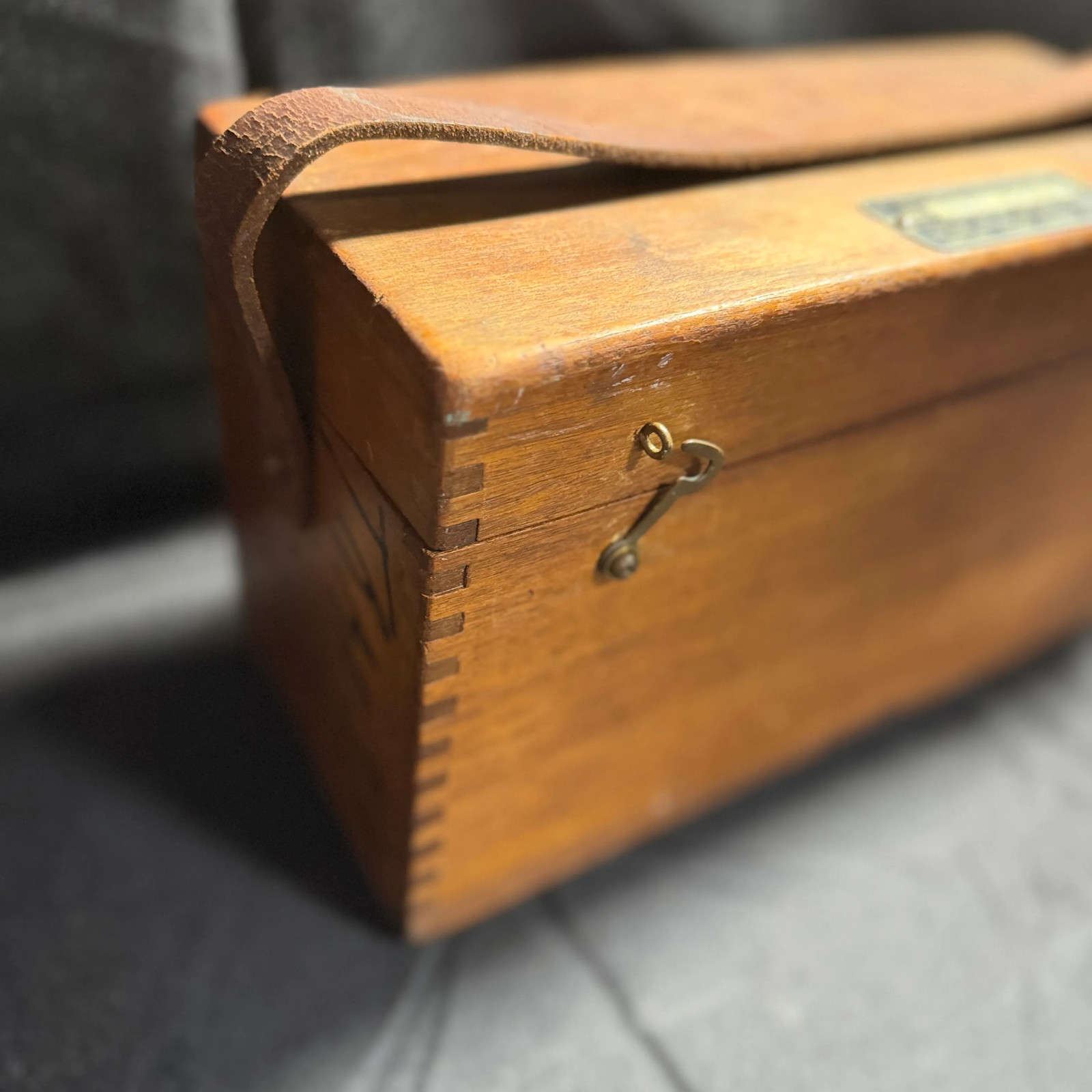 Vintage Sears Roebuck Transit Wooden Case — Box Only