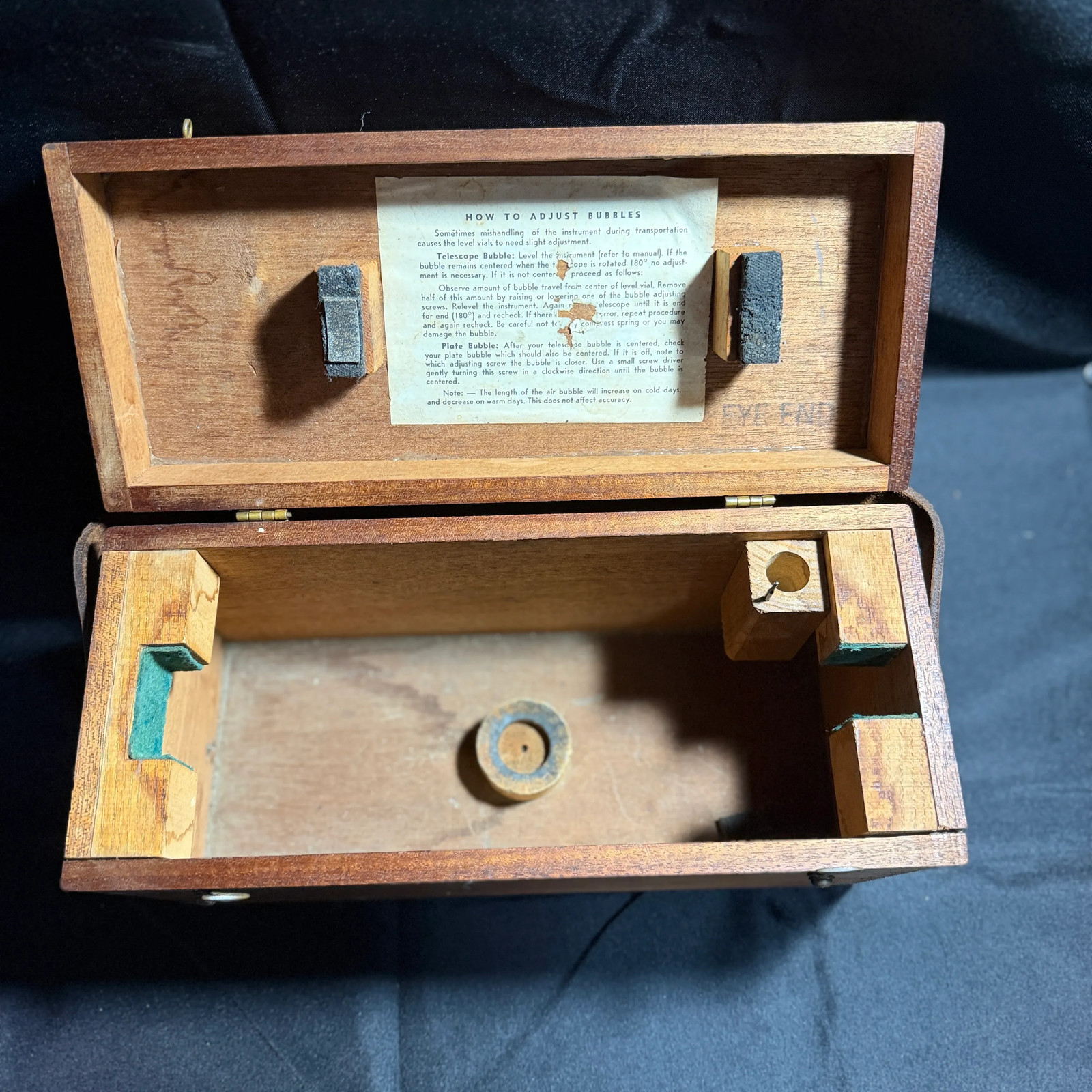 Vintage Sears Roebuck Transit Wooden Case — Box Only