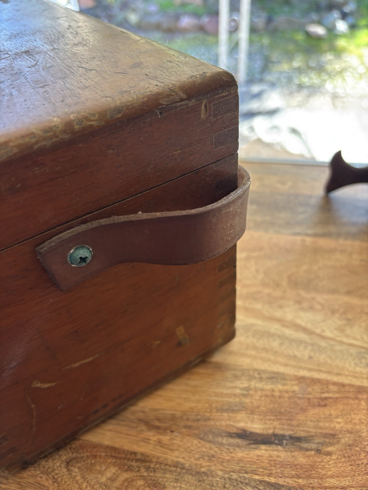 Vintage Survey Equipment Berger 190A Transit Level w/Dovetail Wooden Box r2s3