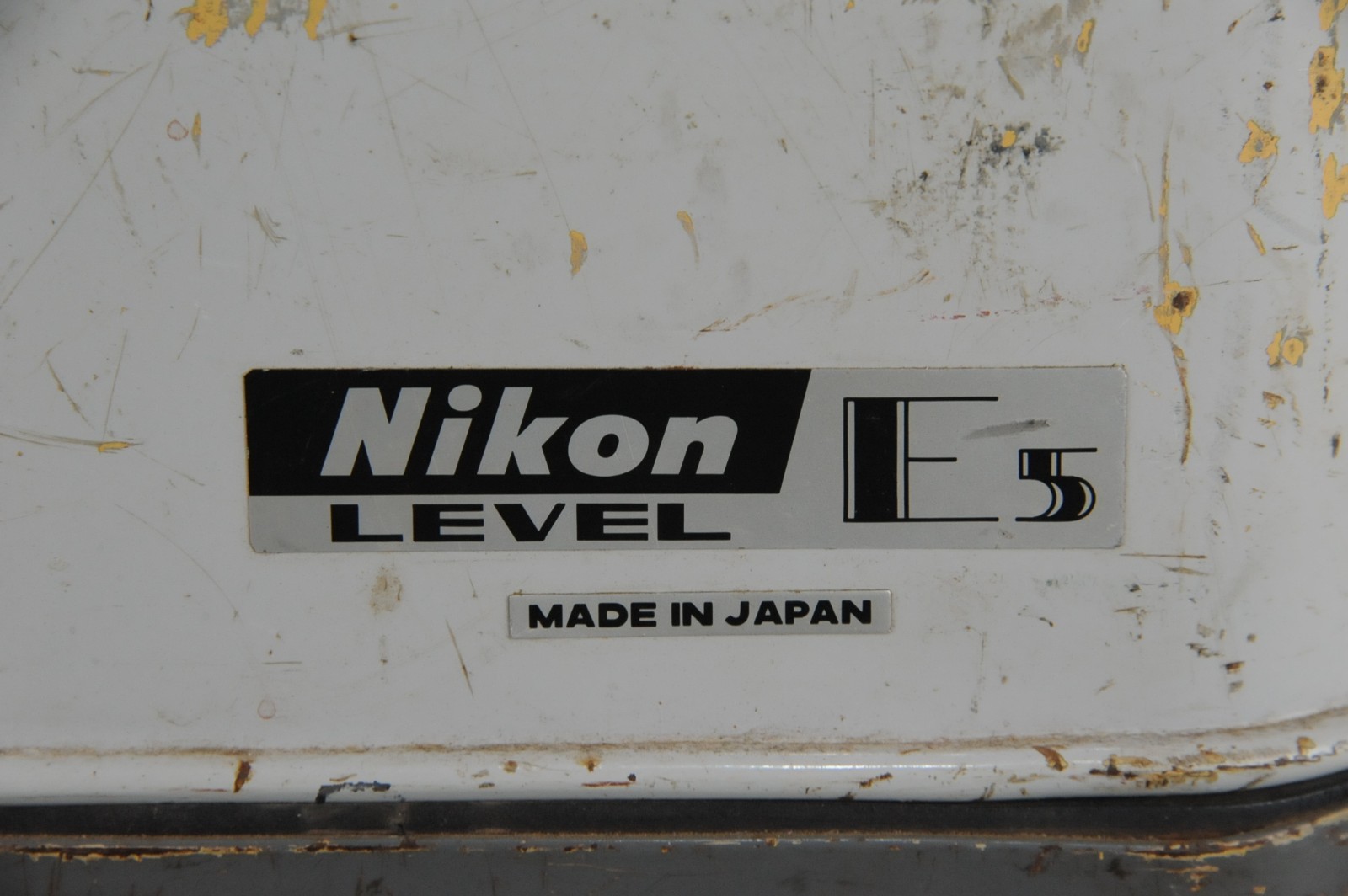 Vintage 1967 Nikon LEVEL E5 25x magnification Surveying equipment Made in Japan